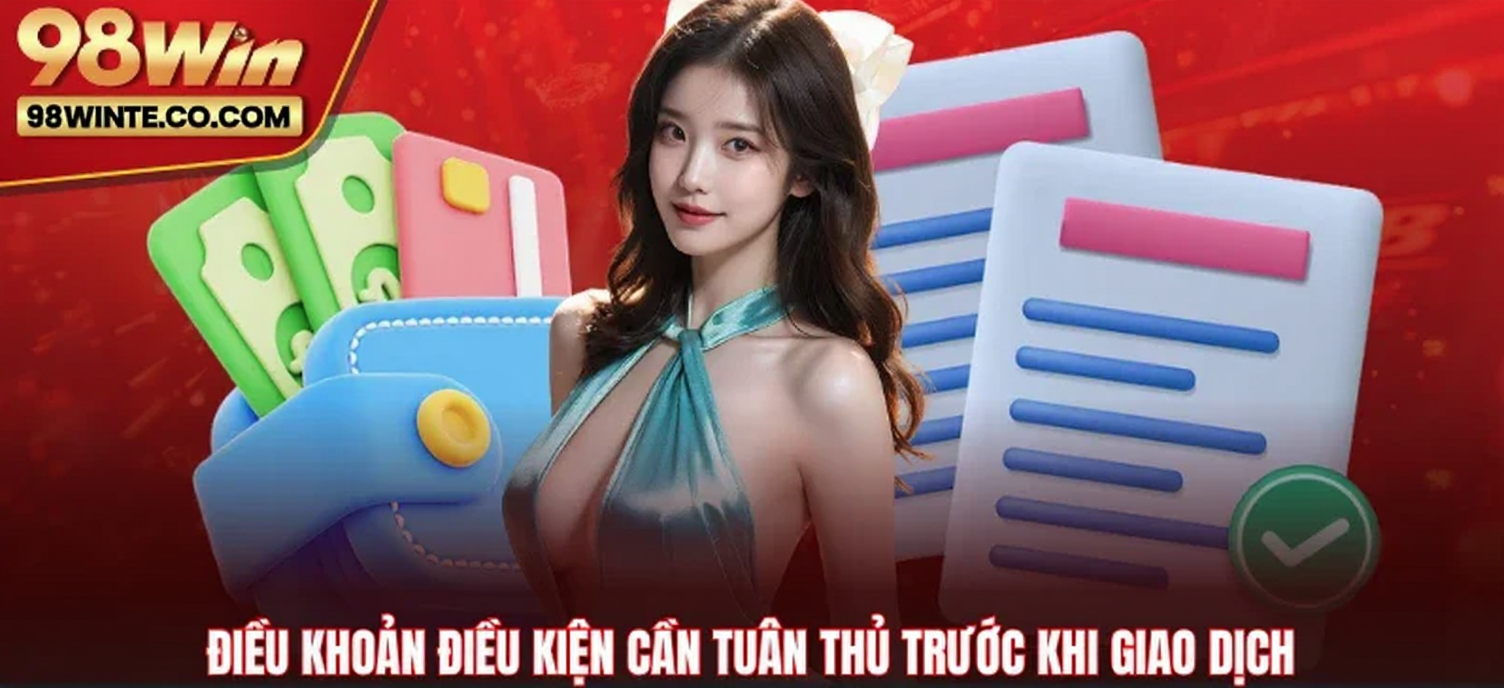 Điều khoản điều kiện cần tuân thủ trước khi giao dịch