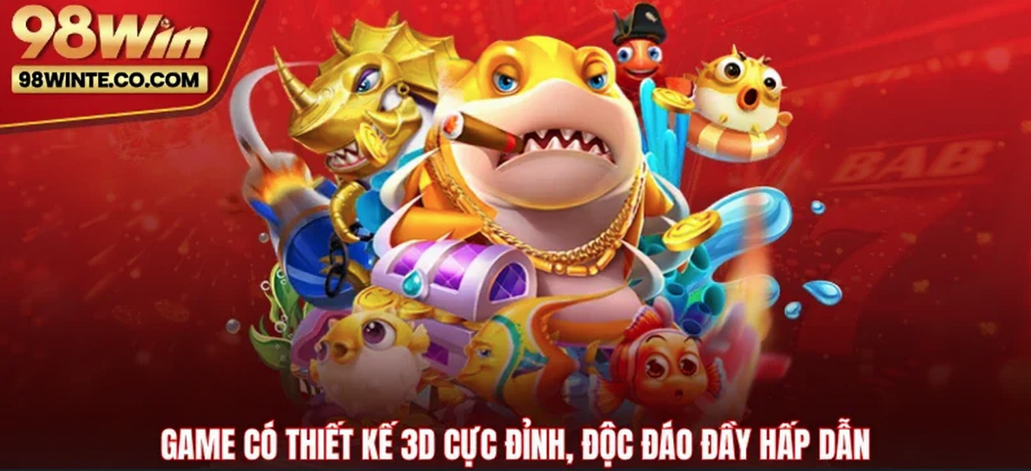 Game có thiết kế 3D cực đỉnh, độc đáo đầy hấp dẫn
