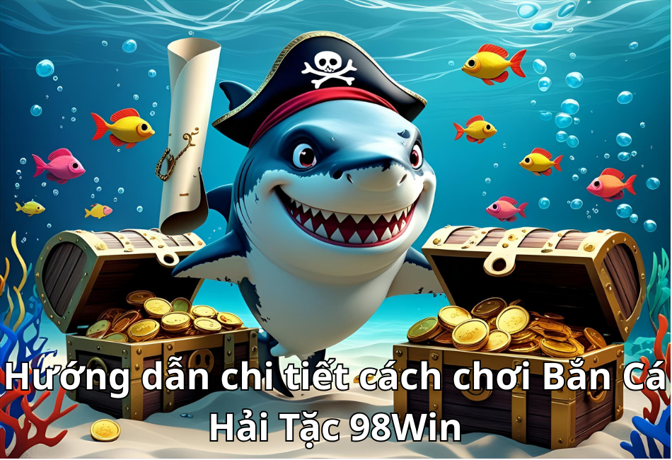Hướng dẫn chi tiết cách chơi Bắn Cá Hải Tặc 98Win